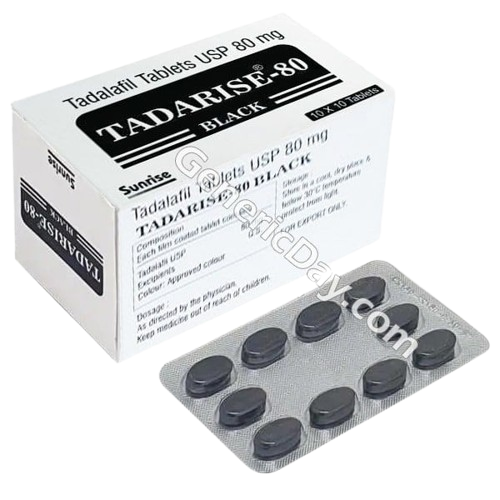 Tadarise Black 80 Mg For Personal Satisfaction